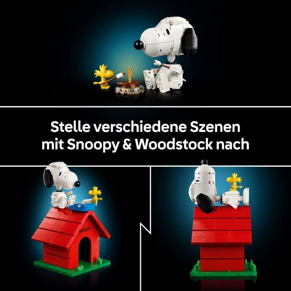 Produktbild: LEGO Ideas 21368 Peanuts: Snoopys Hundeh&uuml;tte, Modellbau f&uuml;r Erwachsene