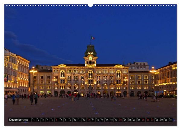 Produktbild: Triest und seine Riviera (hochwertiger Premium Wandkalender 2026 DIN A2 quer), Kunstdruck in Hochglanz