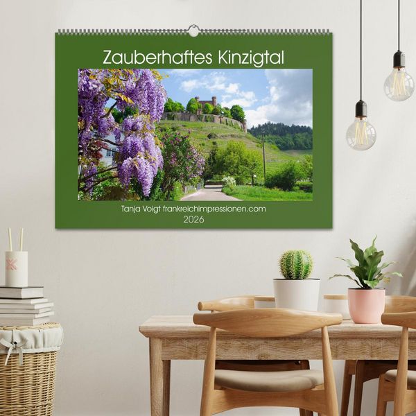 Produktbild: Zauberhaftes Kinzigtal (Wandkalender 2026 DIN A2 quer), CALVENDO Monatskalender