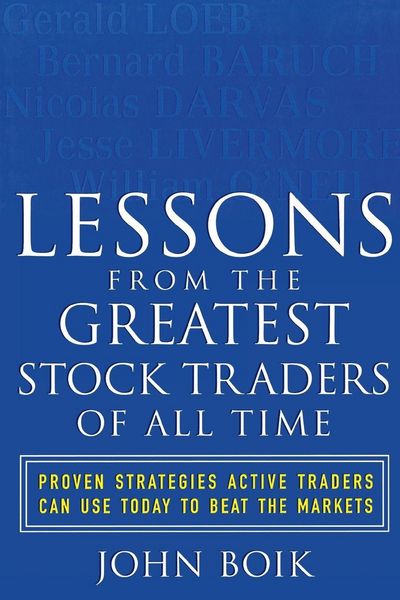 Produktbild: Lessons from the Greatest Stock Traders of All Time