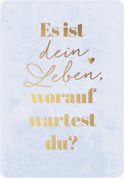 Produktbild: Eines Tages oder Tag eins - Motivationskarten f&uuml;r zwischendurch