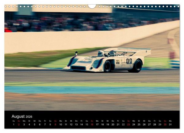 Produktbild: Vintage Racing, historischer Motorsport (Wandkalender 2026 DIN A3 quer), CALVENDO Monatskalender