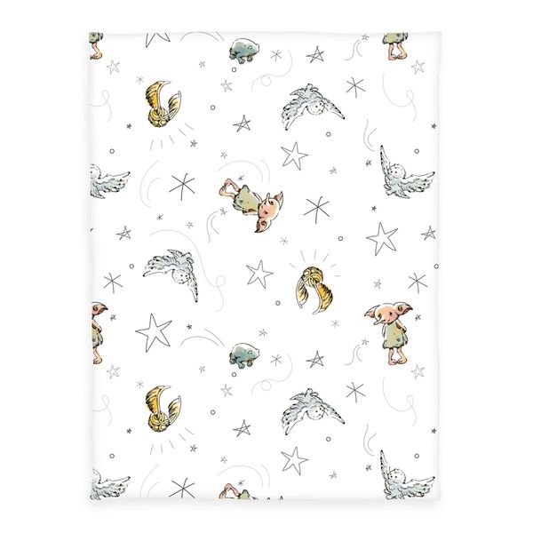 Produktbild: Harry Potter 1474402014 - Microfaserflausch-Decke, 75 x 100 cm, 100% Polyester