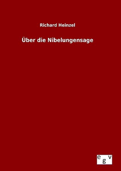 Produktbild: &Uuml;ber die Nibelungensage