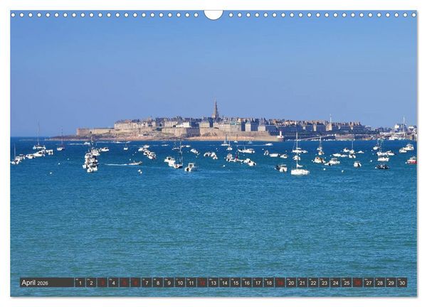 Produktbild: Saint Malo - Stadt der Korsaren (Wandkalender 2026 DIN A3 quer), CALVENDO Monatskalender