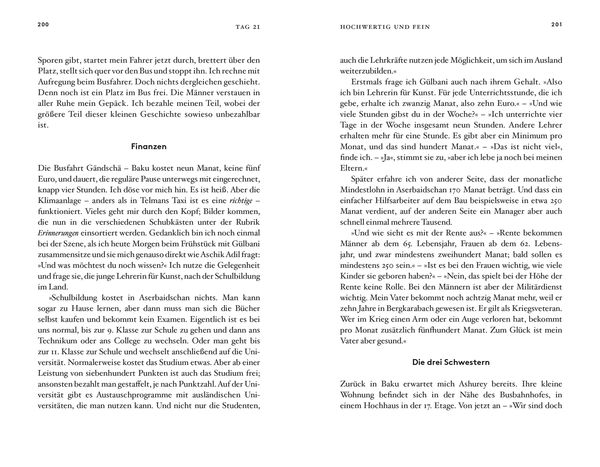 40 Tage Aserbaidschan