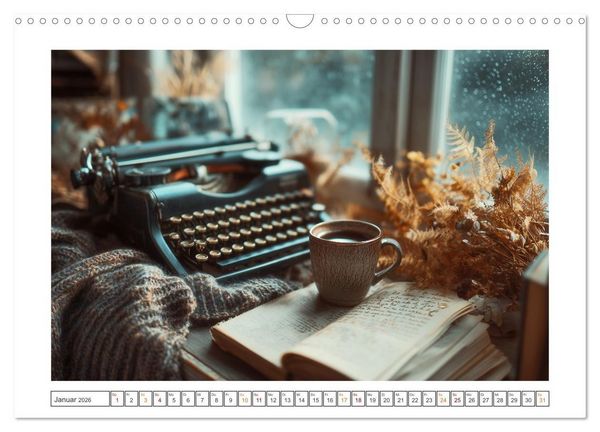 Produktbild: Zeitgefl&uuml;ster (Wandkalender 2026 DIN A3 quer), CALVENDO Monatskalender