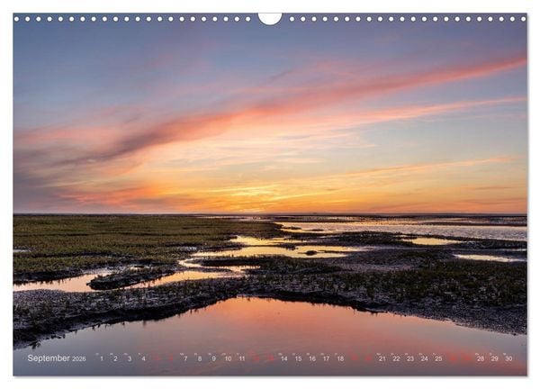 Produktbild: Wundersch&ouml;nes Eiderstedt (Wandkalender 2026 DIN A3 quer), CALVENDO Monatskalender