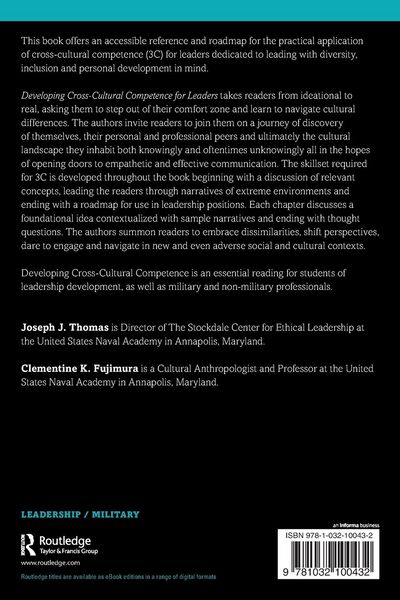 Produktbild: Developing Cross-Cultural Competence for Leaders