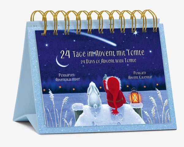 Produktbild: Postkarten-Adventskalender "24 Tage im Advent mit Tomte"