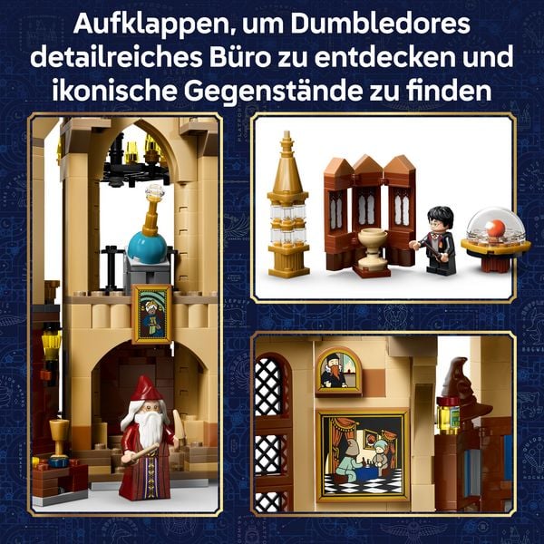 Produktbild: LEGO Harry Potter 76478 B&uuml;cherst&uuml;tze: Dumbledores B&uuml;ro, Spielzeug ab 10