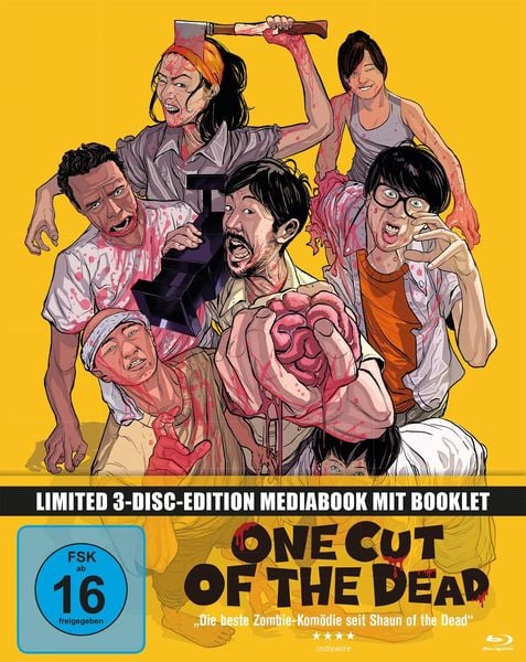 One Cut of the Dead -  Limited 3-Disc-Edition Mediabook  (+ DVDs) (+ Bonus-DVD)