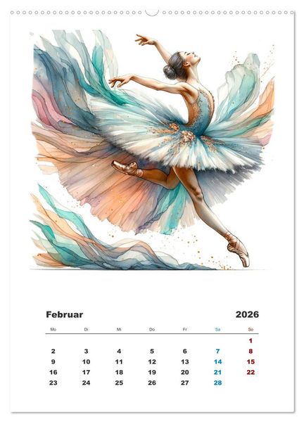 Produktbild: Tanz aus der Stille (hochwertiger Premium Wandkalender 2026 DIN A2 hoch), Kunstdruck in Hochglanz