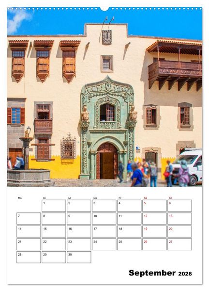 Produktbild: Las Palmas - ein traumhaftes Reiseziel (hochwertiger Premium Wandkalender 2026 DIN A2 hoch), Kunstdruck in Hochglanz
