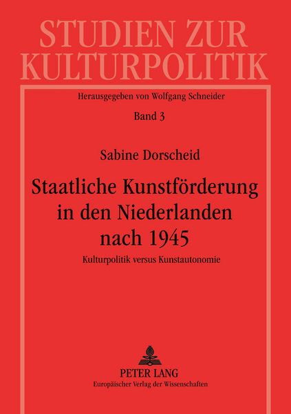 Produktbild: Staatliche Kunstf&ouml;rderung in den Niederlanden nach 1945