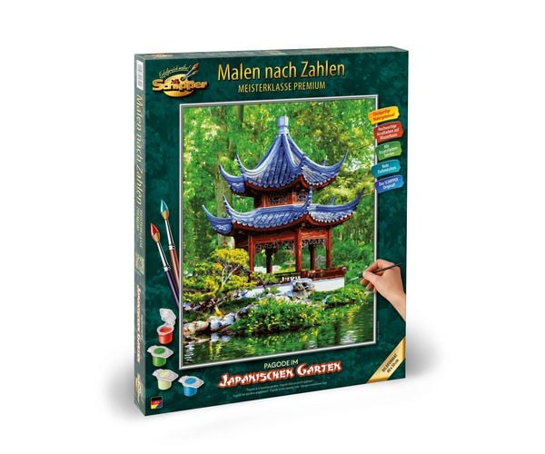Produktbild: Schipper Malen nach Zahlen - Pagode im japanischen Garten