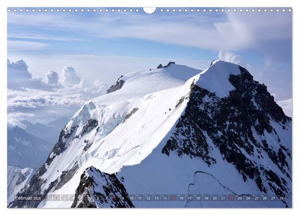 Produktbild: Monte Rosa (Wandkalender 2026 DIN A3 quer), CALVENDO Monatskalender