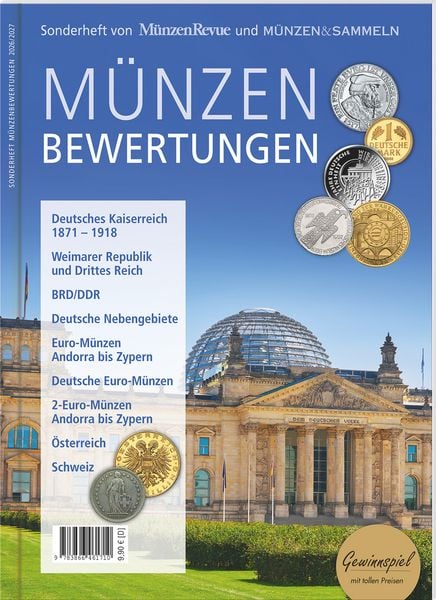 Produktbild: Münzenbewertungen Sonderheft 2026