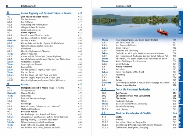 Produktbild: Reise Know-How Reisef&uuml;hrer Kanada Westen mit Alaska