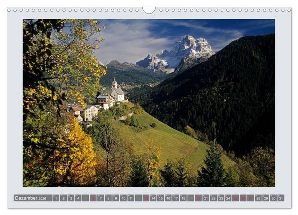 Produktbild: Wunder aus Fels - Die Dolomiten II (Wandkalender 2026 DIN A3 quer), CALVENDO Monatskalender