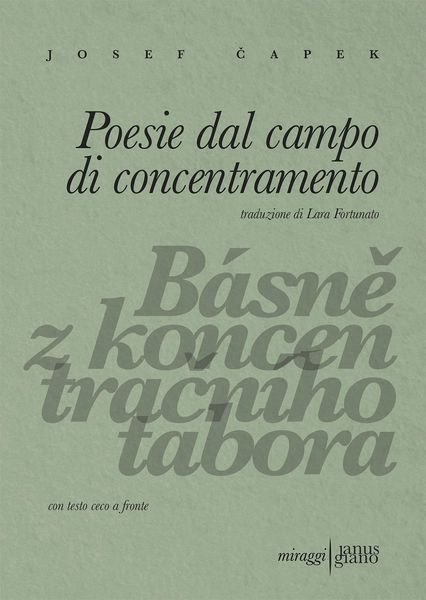 Produktbild: Poesie dal campo di concentramento. Ediz. ceca e italiana