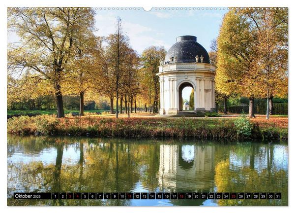Produktbild: Die G&auml;rten in Herrenhausen (Wandkalender 2026 DIN A2 quer), CALVENDO Monatskalender