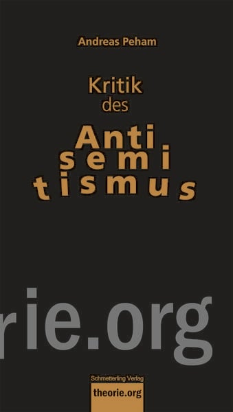 Produktbild: Kritik des Antisemitismus