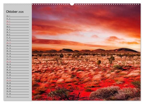Produktbild: Australien. Impressionen (Wandkalender 2026 DIN A2 quer), CALVENDO Monatskalender