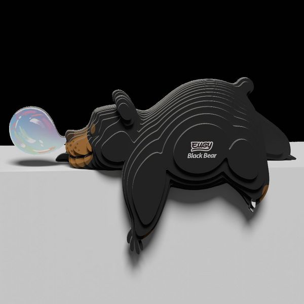 Produktbild: EUGY - 3D Bastelset Schwarzb&auml;r