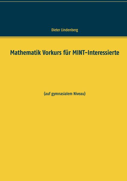 Produktbild: Mathematik Vorkurs f&uuml;r MINT-Interessierte