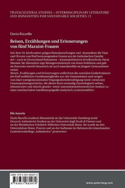 Produktbild: Reisen, Erz&auml;hlungen und Erinnerungen von f&uuml;nf Maraini-Frauen