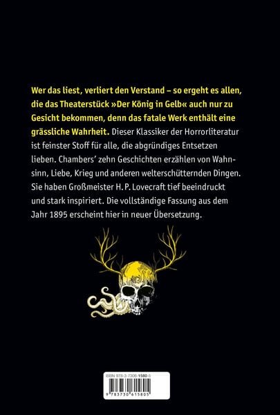Produktbild: Der K&ouml;nig in Gelb. Horrorgeschichten