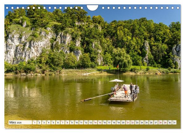 Produktbild: Kelheim, Weltenburg und der Donaudurchbruch (Wandkalender 2026 DIN A4 quer), CALVENDO Monatskalender