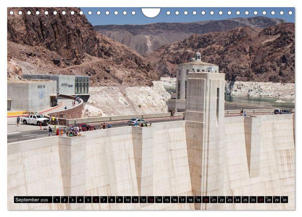 Produktbild: Der Hoover Staudamm (Wandkalender 2026 DIN A4 quer), CALVENDO Monatskalender