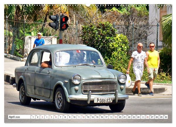 Produktbild: Fiat Nuova 1100 - Ein Klassiker Italiens (Wandkalender 2026 DIN A2 quer), CALVENDO Monatskalender