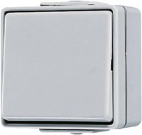 Produktbild: Jung 1fach Komplett Wechselschalter Grau 606W 1St.