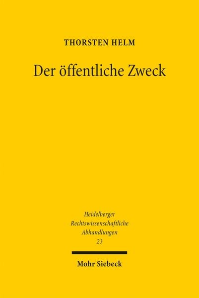 Produktbild: Der &ouml;ffentliche Zweck