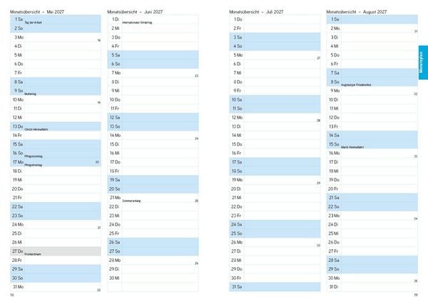 Produktbild: Lehrerkalender - Planer f&uuml;r Lehrerinnen und Lehrer 2026/27