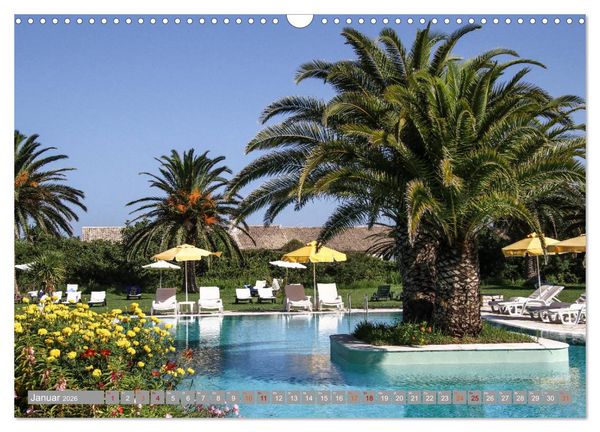 Produktbild: Erholung auf Korfu im St. Georg's Bay Country Club (Wandkalender 2026 DIN A3 quer), CALVENDO Monatskalender