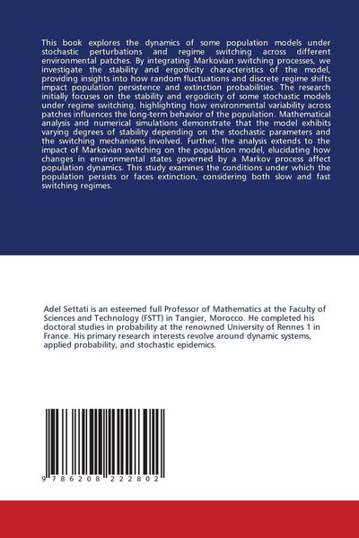 Produktbild: Probability Analysis of Selected Population Models