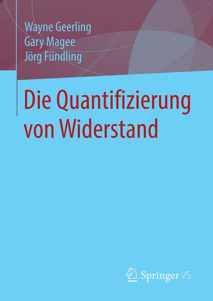 Produktbild: Die Quantifizierung von Widerstand
