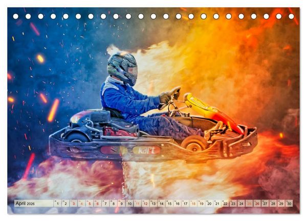 Produktbild: Faszination Sport (Tischkalender 2026 DIN A5 quer), CALVENDO Monatskalender