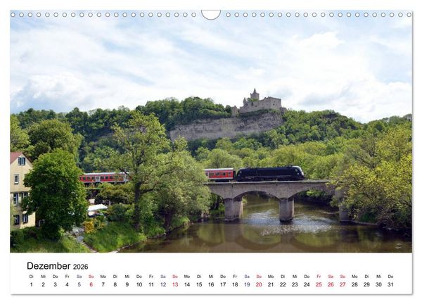 Produktbild: Solbad an der Saale - Bad K&ouml;sen (Wandkalender 2026 DIN A3 quer), CALVENDO Monatskalender