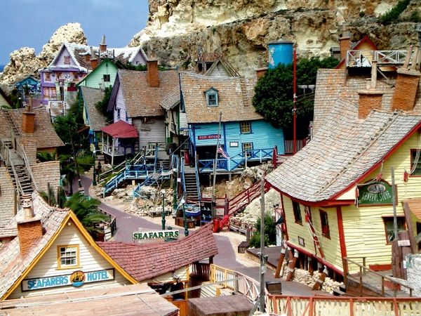Produktbild: CALVENDO Puzzle Popeye Village, Sweethaven | 1000 Teile Lege-Gr&ouml;&szlig;e 64x48cm Foto-Puzzle f&uuml;r gl&uuml;ckliche Stunden