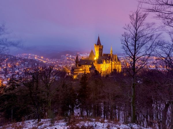 Produktbild: CALVENDO Puzzle Schloss in Wernigerode | 1000 Teile Lege-Gr&ouml;&szlig;e 64x48cm Foto-Puzzle f&uuml;r gl&uuml;ckliche Stunden