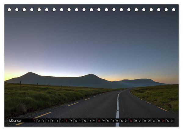 Produktbild: Roadtrip durch Irland (Tischkalender 2026 DIN A5 quer), CALVENDO Monatskalender