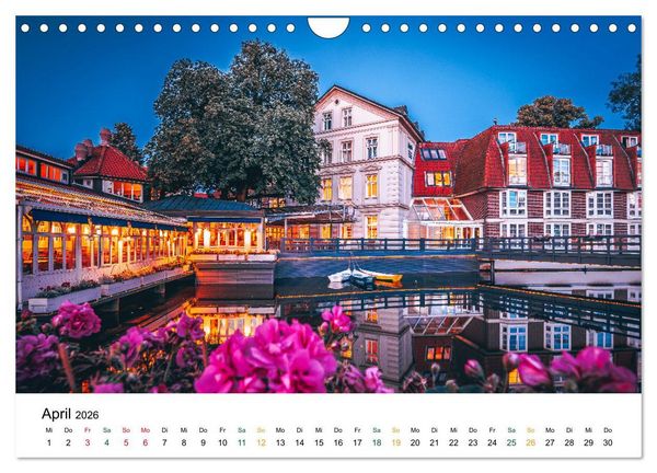 Produktbild: L&uuml;neburg (Wandkalender 2026 DIN A4 quer), CALVENDO Monatskalender