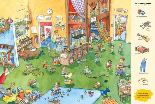 Produktbild: Duden 24+: Mein gro&szlig;es Wimmel-W&ouml;rterbuch