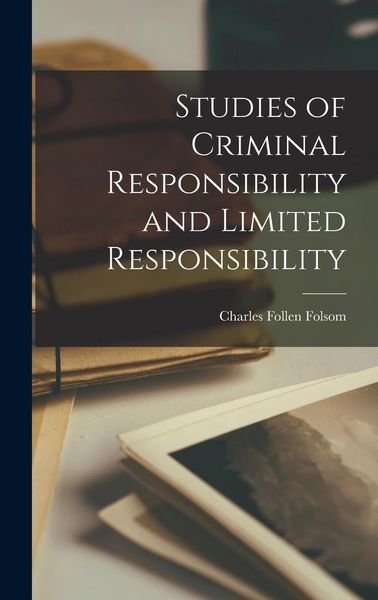 Produktbild: Studies of Criminal Responsibility and Limited Responsibility