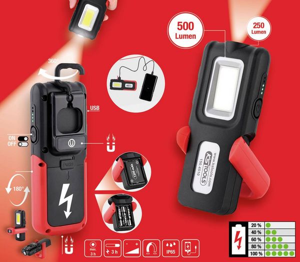 Produktbild: KS Tools 150.4510 Handlampe 10W 500lm